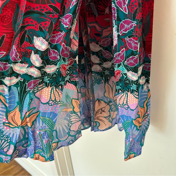 Anthropologie Bhanuni by Jyoti Ronika Beaded V-Neck Maxi Dress - Picture 11 of 16